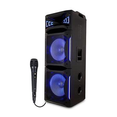 Imagem de Philco Caixa de Som Acústica com EX BASS, Flash Lights e Microfone Inclusivo - PCX30000 - Preto