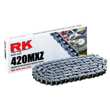 Imagem de RK Racing Chain Corrente MX de 120 elos 420MXZ-120 com ligação