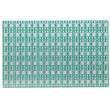 Imagem de Sscon 100 peças SSOP 8 pinos 0,65 / SOP 8 pinos 1,27 para adaptador DIP placa PCB conversor SMD verde