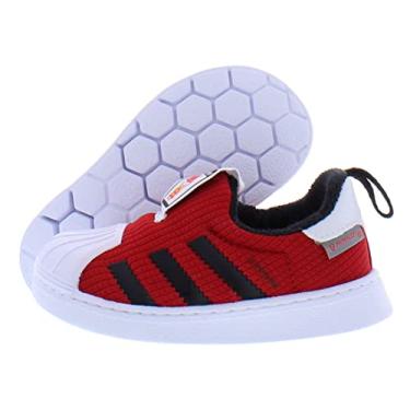 Imagem de adidas Superstar 360 Baby Boys Shoes Size 8.5, Color: Red/Black