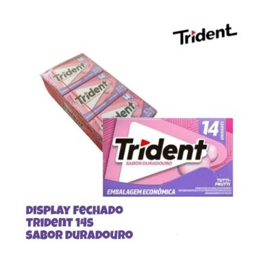 Imagem de Chiclete Trident Tutti Frutti 14s Caixa c/12 unidades