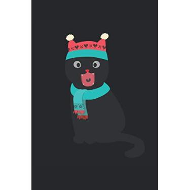 Imagem de Christmas Cat: Lined notebook, notebook, diary, ToDo, exercise book, story book (15. 24 x 22. 86 cm; approx. A5) with 120 pages. Gift for all lovers of cats, kittens and sweet pussies.