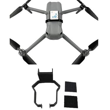 Imagem de Drone GPS Tracker Suporte de montagem para DJI Air 3 antirroubo escondido GPS Tracker Case Suporte adesivo de superfície