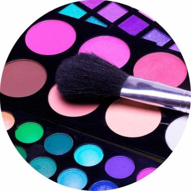 Imagem de Painel Redondo 3D Sublimado Maquiagem Frd-3969