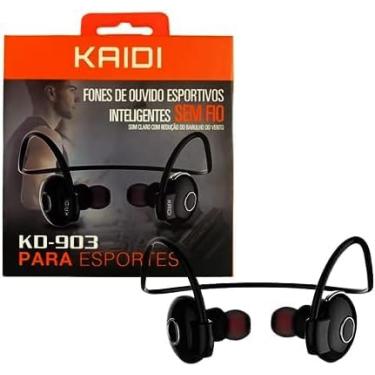 Imagem de Fone De Ouvido Bluetooth Sem Fio Kd903 Original - Ideal P/Esportes - Corrida, Academia, Bike, resistente ao suor