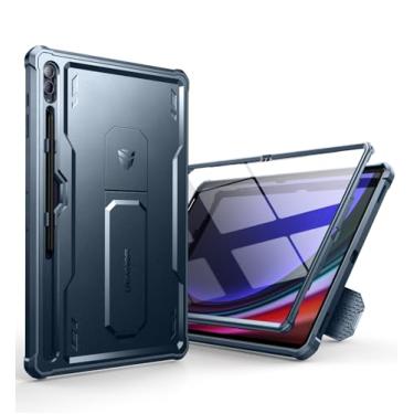 Imagem de Dexnor Capa para Samsung Galaxy Tab S10 Ultra (2024), S9 Ultra(2023), S8 Ultra(2022) 14,6 polegadas, [protetor de tela embutido e suporte] com suporte de caneta capa protetora resistente à prova de