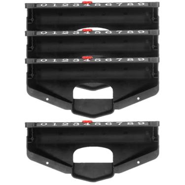 Imagem de Kisangel 4 peças de acessórios de hóquei de mesa, acessórios de bilhar, acessórios de mesa, unidades de pontuação de plástico, bolas de pebolim de substituição, pontuação de mesa de hóquei, disco de