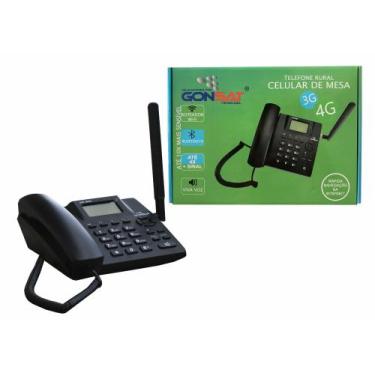 Imagem de telefone rural celular de mesa 3g/4g - GONSAT