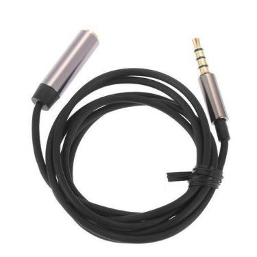 Imagem de Cabo Extensor P3 4 Polos Headset Celular Profissional 1m - Comprei Onl