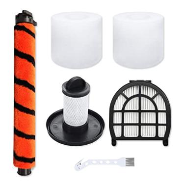 Imagem de Leemone Peças de substituição para aspirador de pó Shark LZ600, LZ601, LZ602, LZ602C Apex UpLight Lift-Away DuoClean, pacote de acessórios com 1 escova macia, 1 filtro pré-motor, 1 filtro Hepa pós-motor, 2 filtros de espuma