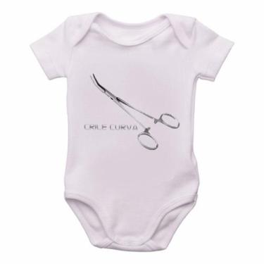 Imagem de body nenê criança roupa bebê Pinças Médico Enfermeira - Empório Dutra,