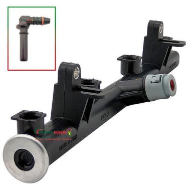 Imagem de Flauta De Combustível Bicos Injetores GM Zafira 2.0 8v Flex - DSC