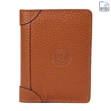 Imagem de Carteira Anti Furto em Couro Artlux 3021, Caramelo