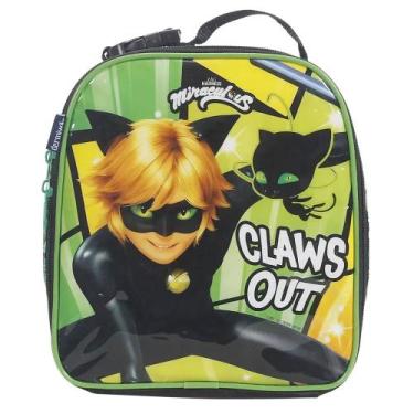 Imagem de Lancheira Térmica Miraculous Cat Noir Adrien Original - DERMIWIL