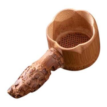 Imagem de YWJLQH Finhora de chá de chá de bambu TEA ACESSÃO de TROOL de COZINHA TEAR EARCHEIRA ACESSÓRIOS de FUNNELO REUSIVIL para CERIMÃO E BREW para CEAS, 11.5cm