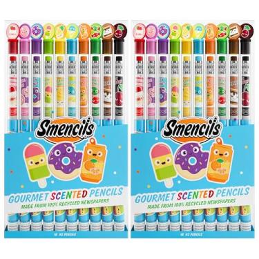Imagem de Lápis perfumados Gourmet patenteados HB #2, 10 unidades, presentes para crianças, material escolar