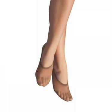 Imagem de Meia Feminina Sapatilha Fio 40 2 Pares Natural - SELENE, Bege claro, U