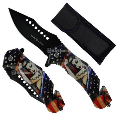 Imagem de Canivete Tático com Lâmina Profissional e Sistema de Segurança Avançad