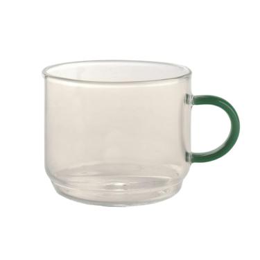 Imagem de Caneca Empilhável Emy Vidro Verde 200ml - A\CASA