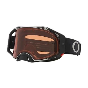 Imagem de Oakley Airbrake MX Tuff Blocks Adult Off-Road Motorcycle Goggles - Black Gunmetal/Prizm MX Torch Bronze/One Size