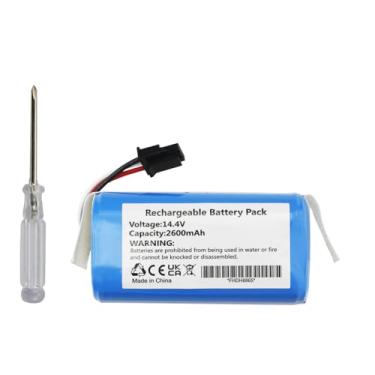 Imagem de ZTHY Bateria de substituição de vácuo compatível com aspirador de pó robô AIRROBO P30 14,4V 2600mAh