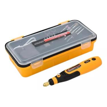 Imagem de Micro Mini Retifica Digital Recarregável para Artesanato 75 Peças