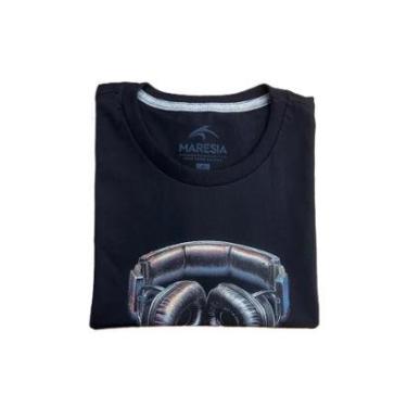 Imagem de Camiseta Masculina Maresia Silk Street Heart Beat 0008 Cor:;Tamanho:M-Masculino