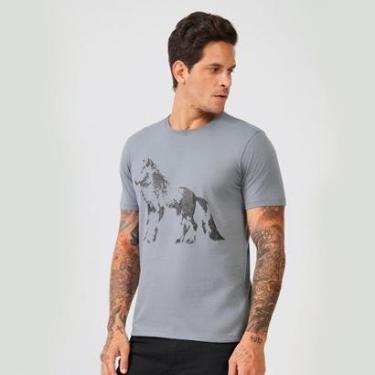 Imagem de Camiseta Masculina Acostamento Manga Curta Touch-Masculino