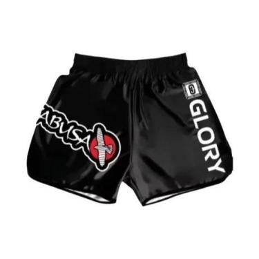 Imagem de Shorts De Treinamento De Boxe Black Dragon Eagle MMA Respirável Esport