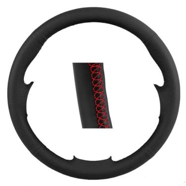 Imagem de O SHI CAR Capa de volante de carro para Honda Civic Hatchback Si Touring Coupe 2016-2020 Acessórios Interiores/para Honda CR-V CRV Claridade 38 cm Couro de Microfibra 2017-2021