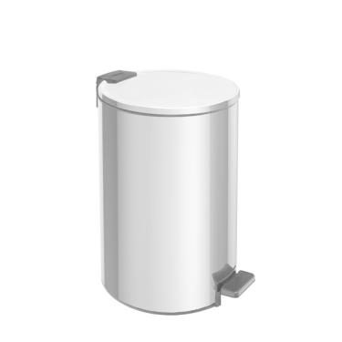 Imagem de Lixeira Com Pedal Tramontina Loop Aço Inox Polido 20 Litros