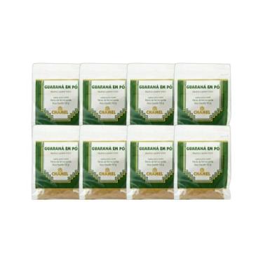 Imagem de Kit 8x Pacote de Guarana em Pó 50g - CHAMEL