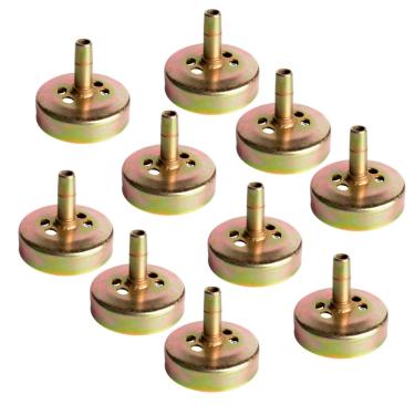 Imagem de KIT 10 Tambores Embreagem Roçadeiras 43cc 9t 2 Rolam. -Sanre