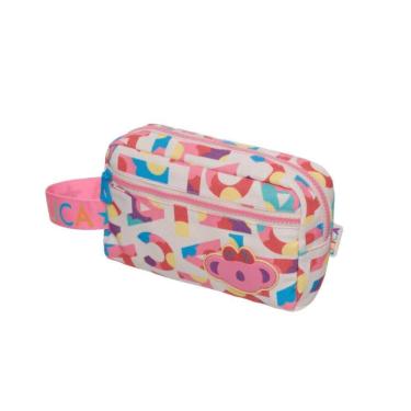 Imagem de Necessaire Pacific Lov It Lilica Ripilica Flowers Rosa