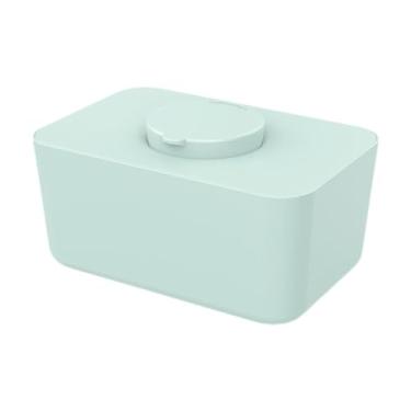 Imagem de AFXGUSD Dispensador de Lenços Umedecidos, Dispensador de Lenços de Papel, Caixa de Lenços Moderna E Versátil, Porta-guardanapos para Restaurante, Sala de Estu, Azul, Tamanho real