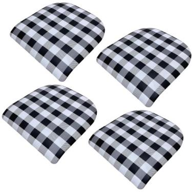 Imagem de Kit 4 Assento Avulso Almofada Macia Estofado Acolchoado para Cadeira R