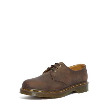Imagem de Dr. Martens, 1461 Sapato Oxford de couro com 3 olhos para homens e mulheres, Gaúcho, 46