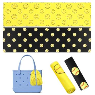 Imagem de HMGES 2 peças de toalhas refrescantes de softbol para bolsa Bogg – Toalhas de gelo respiráveis de 160 g/m2, acessórios esportivos frios espessos para praia/academia/viagem/treino, bolsa companheira