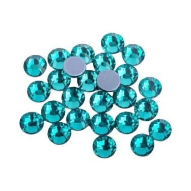 Imagem de Strass Termocolante DMC Cor Verde Vulcão Hot Fix Cristal Para Costura 