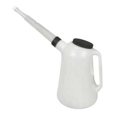 Imagem de Generic Jarro de óleo com bico longo, jarro medidor de óleo, recipiente portátil, prático e multiuso com tampa para automóveis, 5l