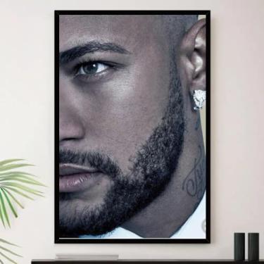 Imagem de Genérico, Quadro Neymar Jr Modelo Lindo Bonito Decorativo A3 35x45cm