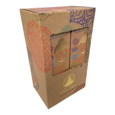 Imagem de Incenso Natural Vila Zen 7 Chakras Puro 12 Cxs C 10 Varetas