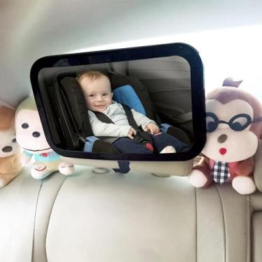 Imagem de Espelho retrovisor de bebê VOICEPTT DigitConvert para carro