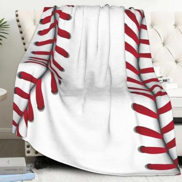 Imagem de Presentes de beisebol Throw Blanket AUIVTY para meninos de 8 a 12 anos