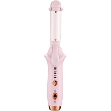 Imagem de Modelador De Cachos Sem Fio Usb Recarregável, Alisador De Cabelo, Pinças De Ondulação Ondulador De Cabelo, Modelador De Cachos Para Penteados Longos Ou Curtos, Portáti, Pink, One Size