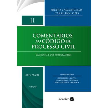 Imagem de Livro - Comentários ao código de processo civil - 2ª edição de 2018