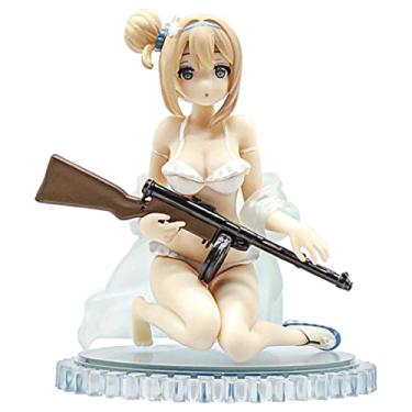 Imagem de NINJAMO Girls Frontline Suomi Swimsuit Version Cute Japanese Collectible Desk Prop Figure