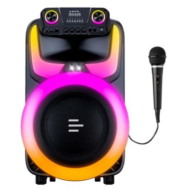 Imagem de Caixa de Som Pulse Burst 2 SP408 Com Bateria 12" pol Radio FM 600W-1 Mic