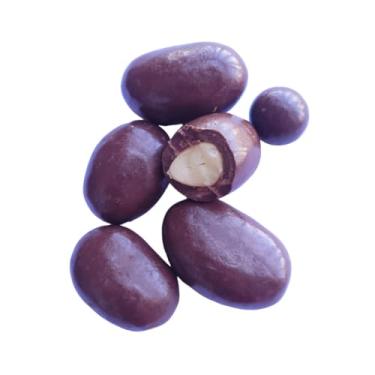 Imagem de Drageado de Chocolate 70% Cacau de Castanha do Pará 300g Sem Açúcar Vegano