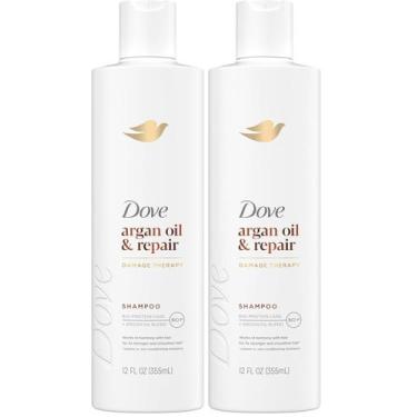 Imagem de Shampoo Dove Argan Oil & Repair 355 ml Pacote com 2